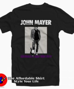 John Mayer Asia Tour 2019 FrontTee Shirt