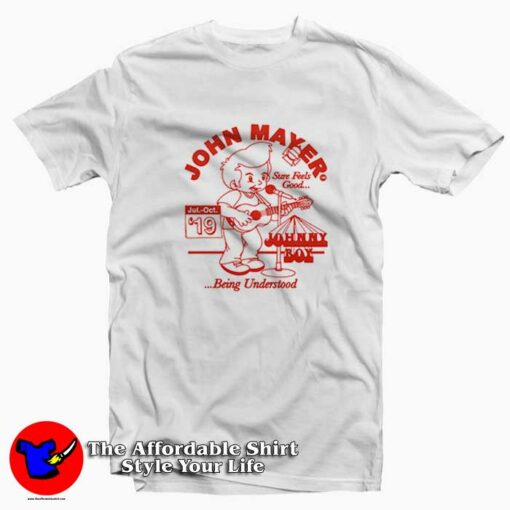 John Mayer Johnny Boy Tour Unisex T-shirt On Sale