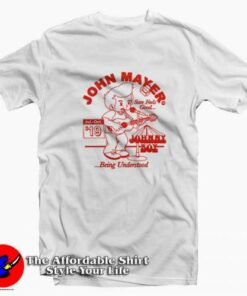 John Mayer Johnny Boy Tour Unisex T-shirt On Sale John Mayer Johnny Boy Tour Unisex T-shirt On Sale