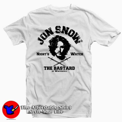 John Snow The Bastard Tee Shirt