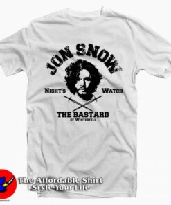John Snow The Bastard Tee Shirt John Snow The Bastard Tee Shirt