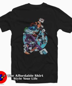 Joker Harley Suicide Squad Cover T-shirt On Sale