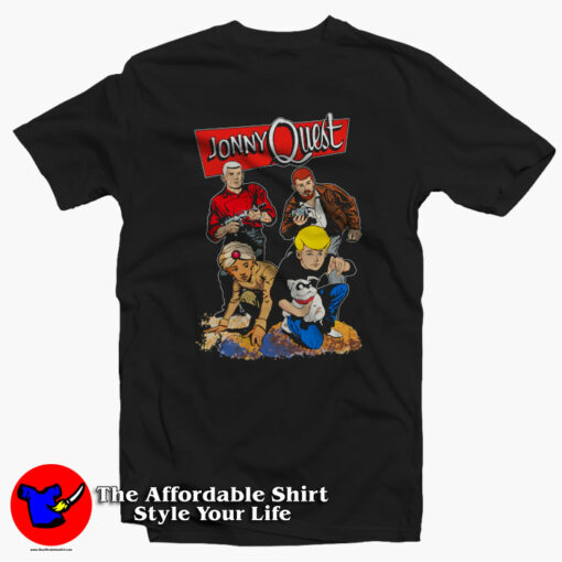 Jonny Quest Cartoon Vintage Retro Unisex T-shirt On Sale