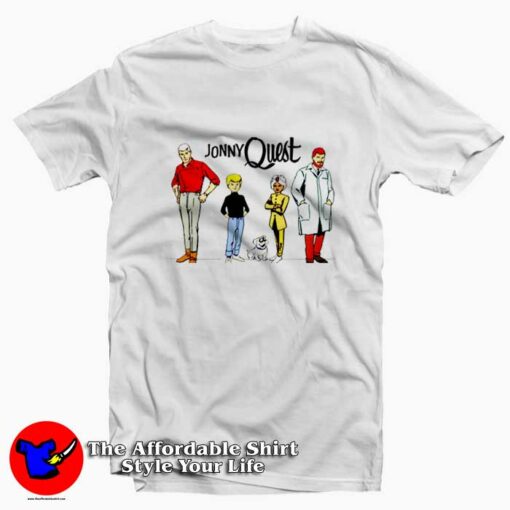 Jonny Quest Vintage Retro Cartoon Unisex T-shirt On Sale