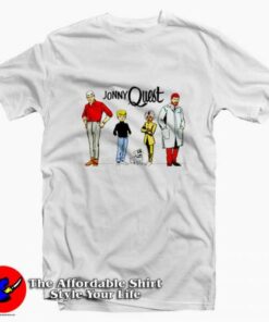 Jonny Quest Vintage Retro Cartoon Unisex T-shirt On Sale Jonny Quest Vintage Retro Cartoon Unisex T-shirt On Sale
