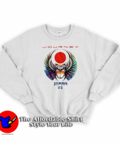 Journey Japan Escape Tour 81 Unisex Sweatshirt On Sale Journey Japan Escape Tour 81 Unisex Sweatshirt On Sale