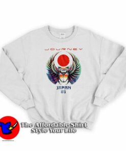 Journey Japan Escape Tour 81 Unisex Sweatshirt On Sale Journey Japan Escape Tour 81 Unisex Sweatshirt On Sale
