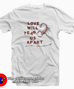 Joy Division Love Will Tear Us Apart T-Shirt On Sale Joy Division Love Will Tear Us Apart T-Shirt On Sale