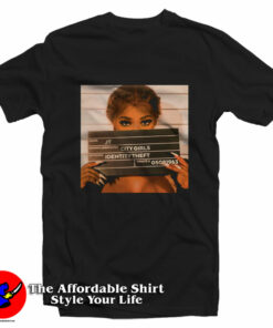 Jt City Girls Mugshot Graphic Unisex T-Shirt On Sale