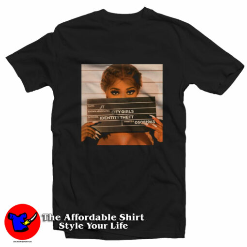 Jt City Girls Mugshot Graphic Unisex T-Shirt On Sale