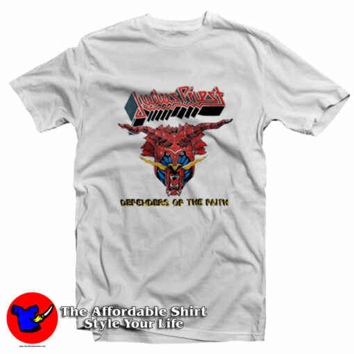 Judas Priest Tour Defenders of the Faith T-Shirt On Sale