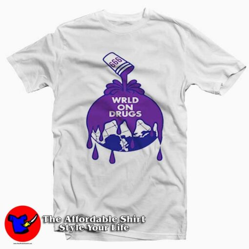 Juice Wrld 999 Wrld On Drugs Unisex T-shirt On Sale