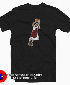 Jumpshot Jesus Funny T-Shirt For Gift Easter Day