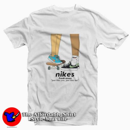 Just Like You Frank Ocean Blond Nikes T-Shirt On Sale