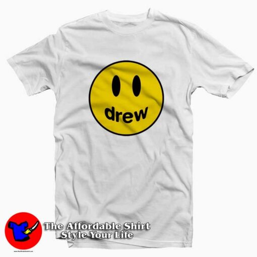 Justin Bieber Drew House Smile Unisex T-shirt On Sale