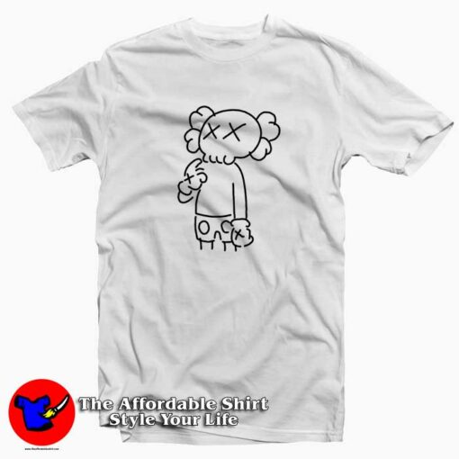 KAWS In Underware Wondering About It T-Shirt Cheap