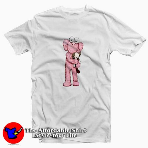 KAWS x Uniqlo Pink BFF T-Shirt Kaws tshirt Collection