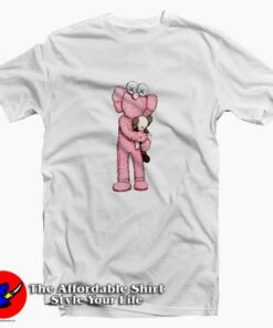 KAWS x Uniqlo Pink BFF T-Shirt Kaws tshirt Collection KAWS x Uniqlo Pink BFF T-Shirt Kaws tshirt Collection