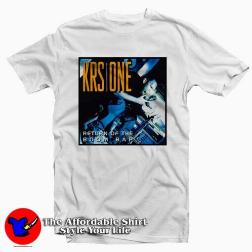 KRS One Return Of The Boom Bap Tee Shirts