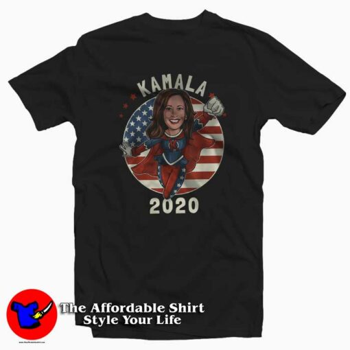 Kamala Harris Superhero President T-shirt On Sale