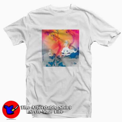 Kanye West Kids See Ghosts Album Cover T-shirt On Sale