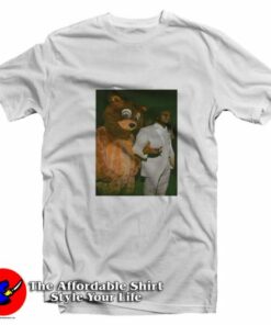 Kanye West Late Registration Teddy Bear T-Shirt On Sale