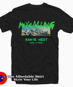 Kanye West Ye Wyoming Album Listening T-Shirt On Sale
