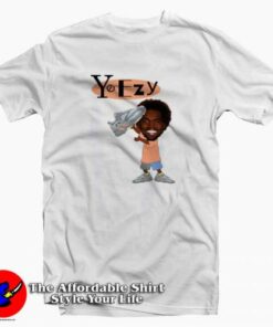 Kanye west Yeezy 700 Inertia T-Shirt Travis Scott Collection