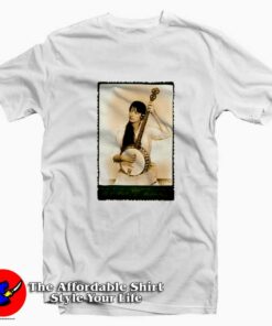 Karen Dalton Banjo Portrait Vintage Unisex T-shirt On Sale