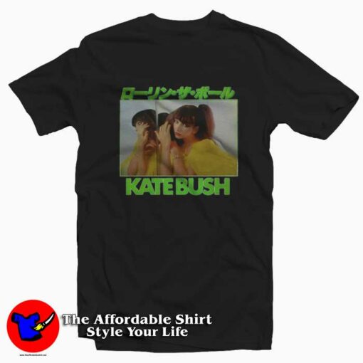 Kate Bush Them Heavy People Japan Kanji T-shirt On Sale