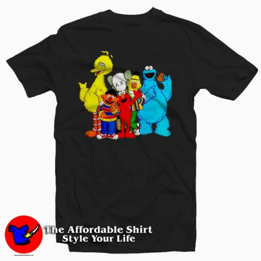 Kaws x Sesame Street Tee Shirts