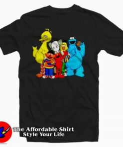 Kaws x Sesame Street Tee Shirts