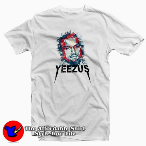 Kayne West YEEZUS Face Art Unisex T-shirt On Sale