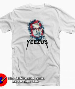 Kayne West YEEZUS Face Art Unisex T-shirt On Sale