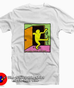 Keith Haring National Coming Out Day Vintage T-Shirt On Sale