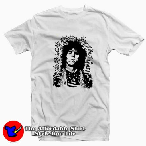 Keith Richards Before They Make Me Run T-shirt On Sale