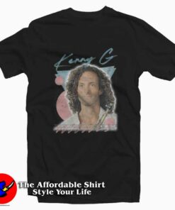 Kenny G Saxophone Music Vintage 80s T-Shirt On Sale