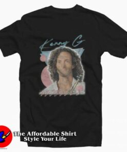 Kenny G Saxophone Music Vintage 80s T-Shirt On Sale