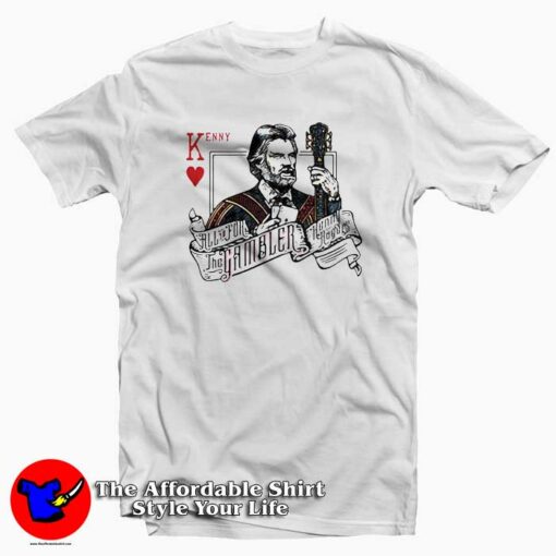 Kenny Rogers All In For The Gambler Unisex T-shirt On Sale