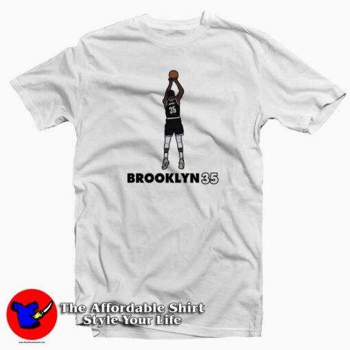 Kevin Durant Anteater Brooklyn 35 T Shirt NBA Brooklyn Nets