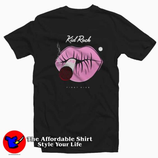 Kid Rock First Kiss Album Cover Unisex T-shirt On Sale