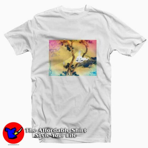 Kids See Ghosts Kid Cudi x Kanye Murakami T-shirt On Sale