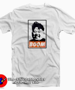 Kim Jong Un BOOM Graphic T-Shirt Cheap Kim Jong Un BOOM Graphic T-Shirt Cheap