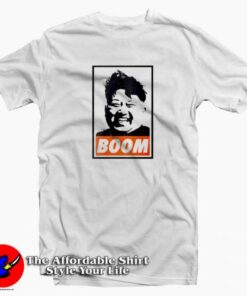 Kim Jong Un BOOM Graphic T-Shirt Cheap Kim Jong Un BOOM Graphic T-Shirt Cheap