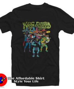 King Gizzard And The Lizard Wizard Vintage T-Shirt On Sale