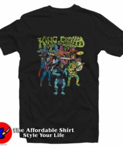 King Gizzard And The Lizard Wizard Vintage T-Shirt On Sale