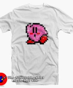 Kirby 8 Bit Character Retro Video Game Unisex T-Shirt On Sale