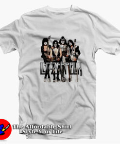 Kiss Parody Led Zeppelin Vintage Unisex T-Shirt On Sale
