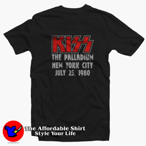 Kiss The Palladium New York City Unisex T-Shirt On Sale