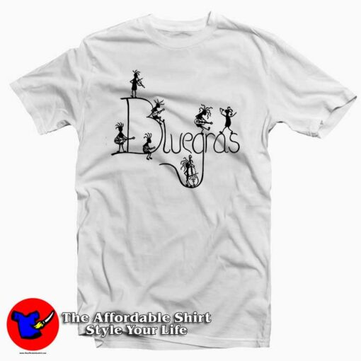 Kokopelli Bluegrass Band Mouse Tee Shirts